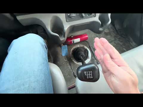 How to shift a 6 speed manual synchronized transmission