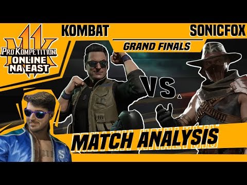 MK11 Match Analysis: Pro Kompetition 2019 Online NA East TOP 8 GRAND FINALS - Kombat vs. SonicFox