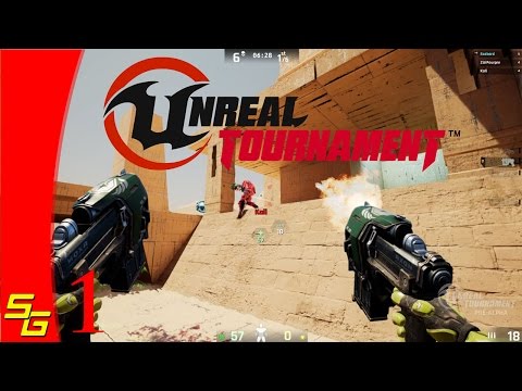 Unreal Tournament 4 | Pre-Alpha Gameplay | Deathmatch in DM-Sand