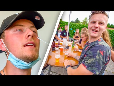 IK MOET TESTEN OP CORONA & HET WAS VEEL TE GEZELLIG..