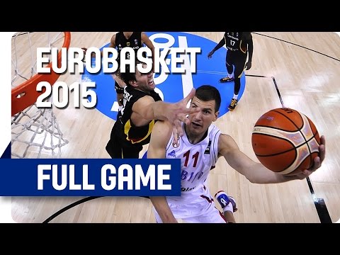 Serbia v Germany - Group B - Full Game - Eurobasket 2015