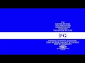 MPAA PG Rating Screen Widescreen