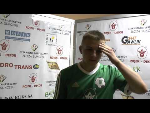 Wojciech Rasek po meczu z Górnikiem II Zabrze