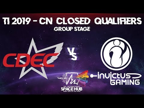 CDEC vs Invictus - TI9 CN Regional Qualifiers: Group Stage