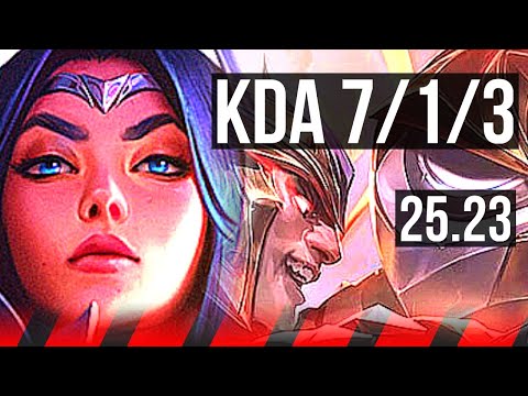IRELIA vs DARIUS (TOP) | 7/1/3 | KR Master | 25.23