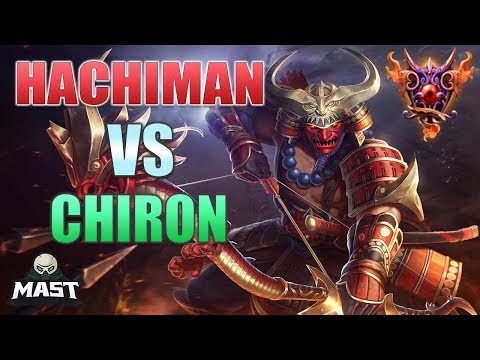 SMITE Masters Duel - Hachiman vs Chiron | A Fun Duel God!?