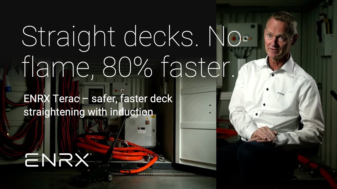Deck straightening made faster and safer with ENRX Terac