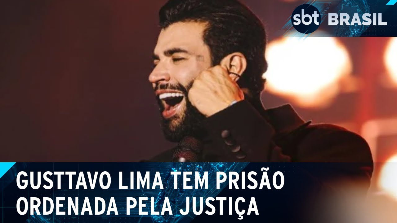 Justiça manda prender o cantor Gusttavo Lima | SBT Brasil (23/09/24)
