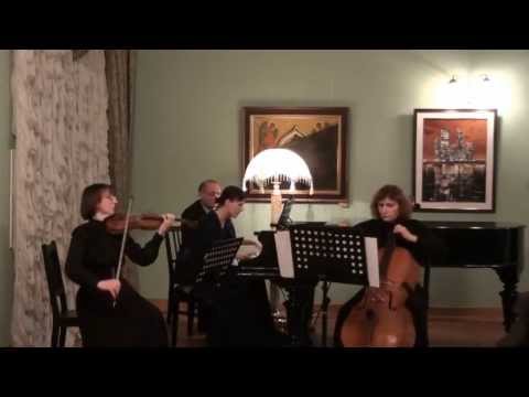 Mikhail Glinka Trio Pathetique in d minor for violin, cello & piano