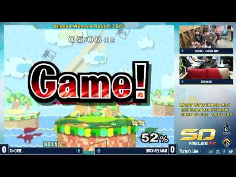 LSSD #31 Singles WR3: TinoJoe vs. Trichael Man - SSBM