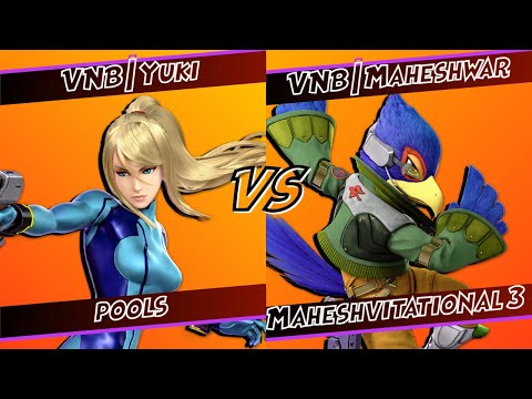 Yuki (Joker/Zero Suit Samus) vs Maheshwar (Falco) - Pools - Maheshvitational 3