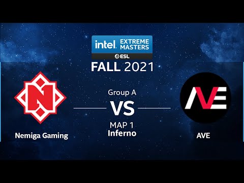 CS:GO - Nemiga Gaming vs. AVE [Inferno] Map 1 - IEM Fall 2021 - Group A - CIS