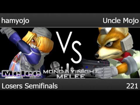 MNM 221 - SD | hamyojo (Sheik) vs TLOC | Uncle Mojo (Fox) Losers Semifinals - Melee