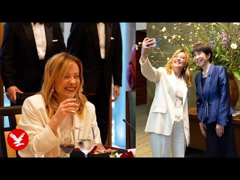 Giorgia Meloni serenaded by Japanese prime minister for her birthday