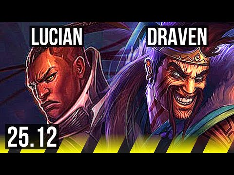 LUCIAN & Nami vs DRAVEN & Pantheon (ADC) | 52k DMG, 17/5/11 | EUW Diamond | 25.12