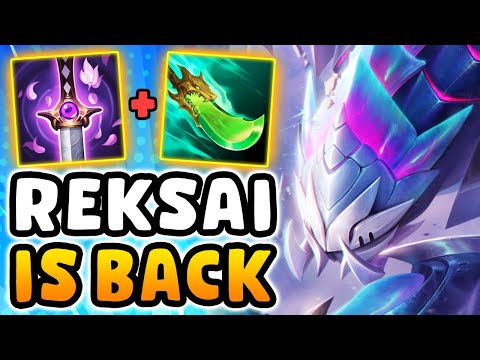 RIOT JUST DOUBLE BUFFED REK'SAI AND MADE HER OP AGAIN