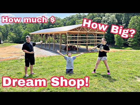 I Never Thought This Would Be Possible. Building My Dream Shop. It's Massive!