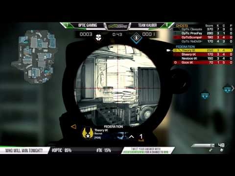 Scuf Gaming Showdowns - OpTic Gaming vs Team Kaliber - Game 2 - September 4, 2014