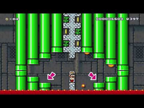 Château de Bowser Junior by Atlas - Super Mario Maker - No Commentary 1bo