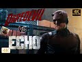 Daredevil vs echo hand to hand combat fight | echo fighting skills | Daredevil entry