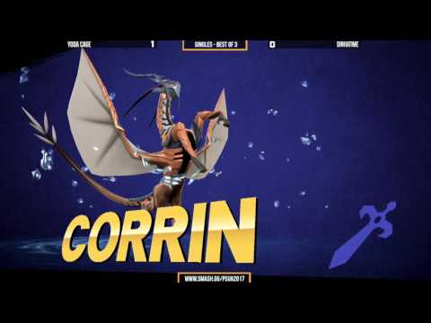 PSUA2017  Dinhatime (Corrin) vs Yoda Cage (Morton)   Winners Round 3   Smash 4 Singles