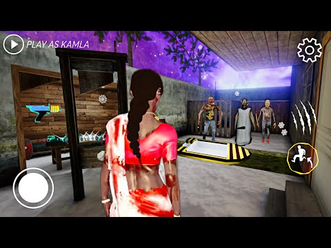 PLAYING AS KAMLA IN GRANNY 2 REIMAGINED || KAMLA FOUND A SECRET WEAPON ROOM 