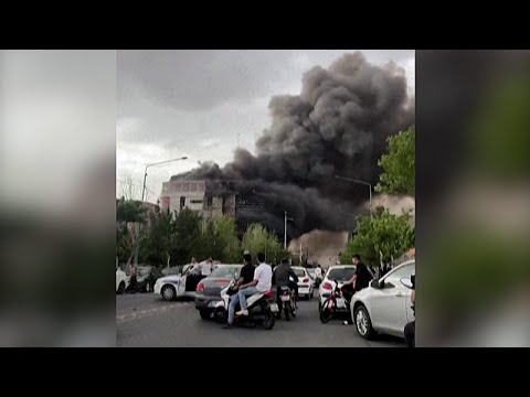 Video Thumbnail: Eight killed in Iran shopping centre fire as probe targets builder