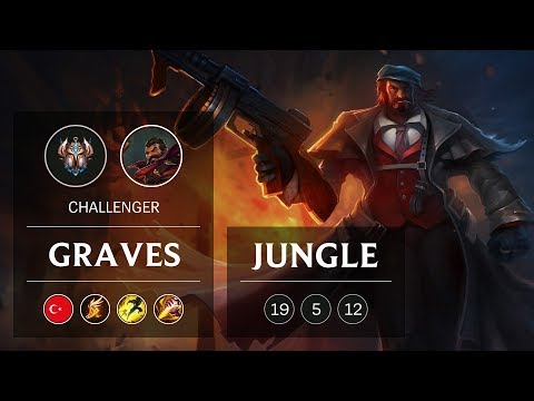 Graves Jungle vs Jarvan IV - TR Challenger Patch 8.24