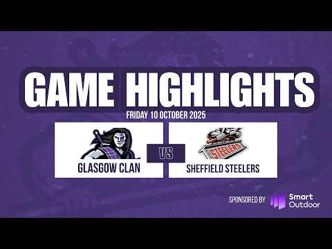 Highlights | Glasgow Clan vs Sheffield Steelers | 15 October 2025