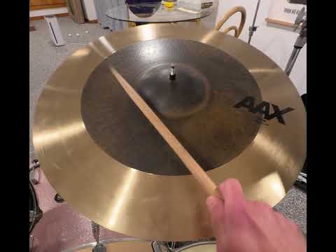 (Video) Sabian 22" AAX Omni Crash Ride Cymbal 2466g image 13
