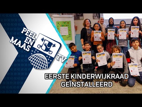 Eerste kinderwijkraad van Venray geïnstalleerd - 1 december 2022 - Peel en Maas TV Venray
