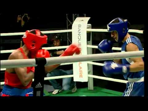 Light Fly (49kg) SF - Essomba (CMR) vs Flissi (ALG) - 2012 African Olympic Qualifying Event