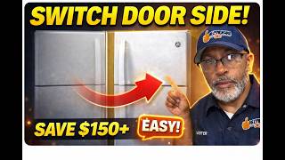 Switch Your Fridge Door in Minutes (GE DIY) Save $200+ No Tech Needed