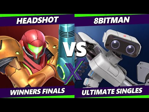 S@X 383 Online Winners Finals - Headshot (Samus) Vs. 8BitMan (ROB) Smash Ultimate - SSBU