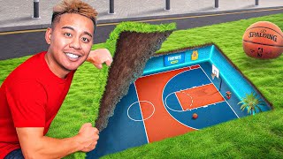 I Found SECRET Basketball Courts In This City!