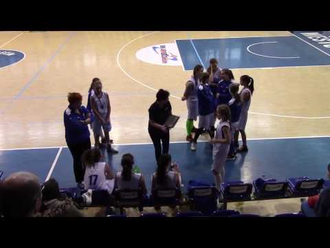 BK Děčín U14 holky / BK Loko Trutnov (12.2.2017)
