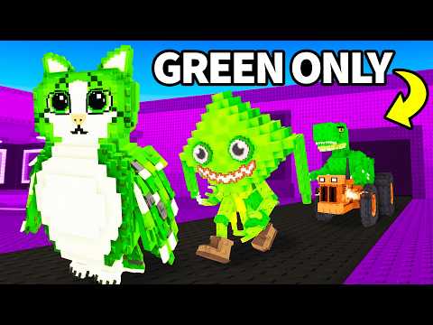 0 to 1 Trillion Using GREEN ONLY Brainrots!