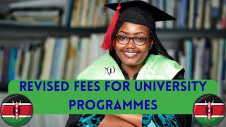 Revised Fees for University Programmes September 2025
