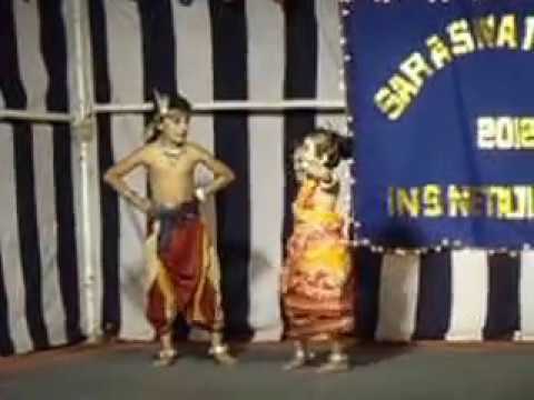 Cute Girl Dancing in a Bengali song