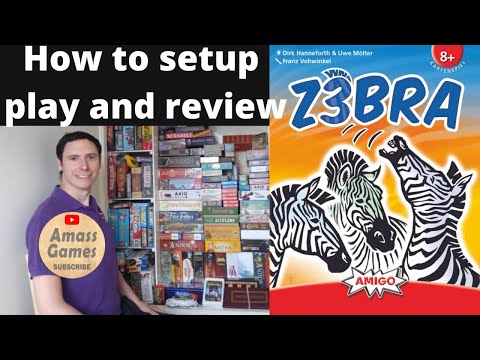 Three-bra?! How to setup play and review Z3BRA by AmassGames