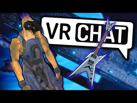 SHREDDING the guitar in VRChat! (GONE UNDERTALE)