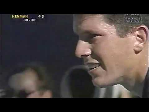 Andre Agassi vs Tim Henman 1998 Los Angeles Final Highlights