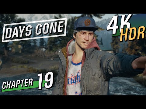 [4K HDR] DAYS GONE - PS4 Pro (Hard / 100% / Exploration) Walkthrough part 19 - Playing all Night