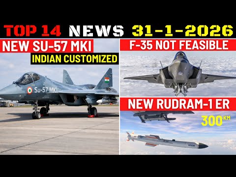 Indian Defence Updates : New Su-57MKI, F-35 Not Feasible, Rudram-1 ER, New QUAD Group,Astra Mk2 Test