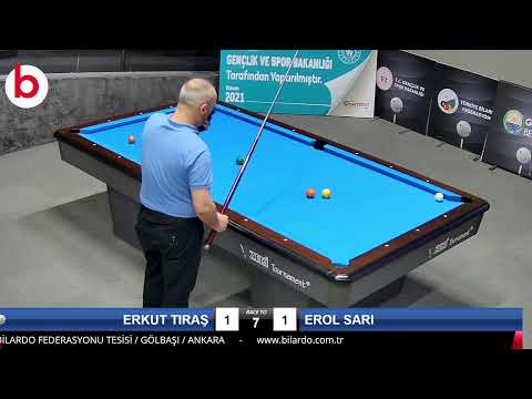 ERKUT TIRAŞ & EROL SARI Bilardo Maçı - 