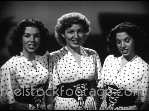 Pig Foot Pete 1944 Soundie The Dinning Sisters 1080P HD