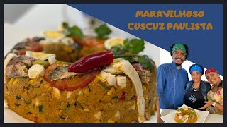 CUSCUZ PAULISTA COM SARDINHA E ATUM MUITO GOSTOSO