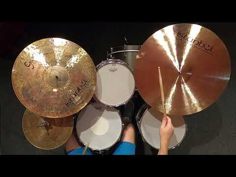 Istanbul Agop Traditional Medium Crash Cymbal 22" 2178 grams MC22