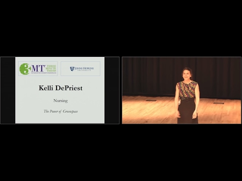2017 Three Minute Thesis Second Place Winner - Kelli DePriest - Reducing Asthma with Green Space