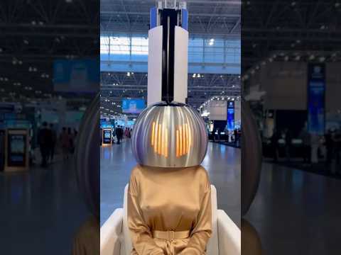 Dubai’s Newest AI Salon Robot Will Shock You AI Instant Curl Machine 4.0 💇‍♀️ Dubais Future Is Here